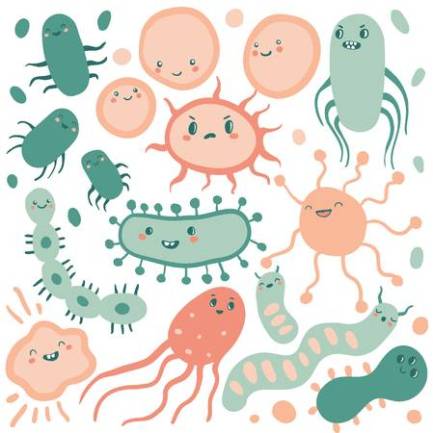 101972096-stock-vector-cute-germ-characters-collection-set-with-bacteria-virus-microbe-pathogen-in-flat-style-good-and-bad-